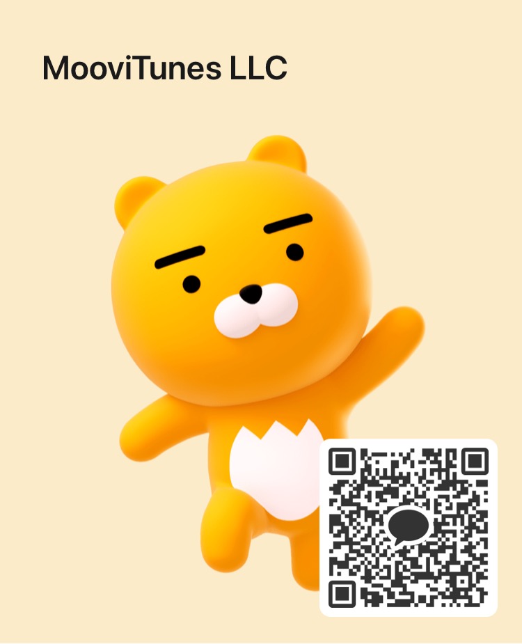 mooviTunes 카카오톡 QR코드